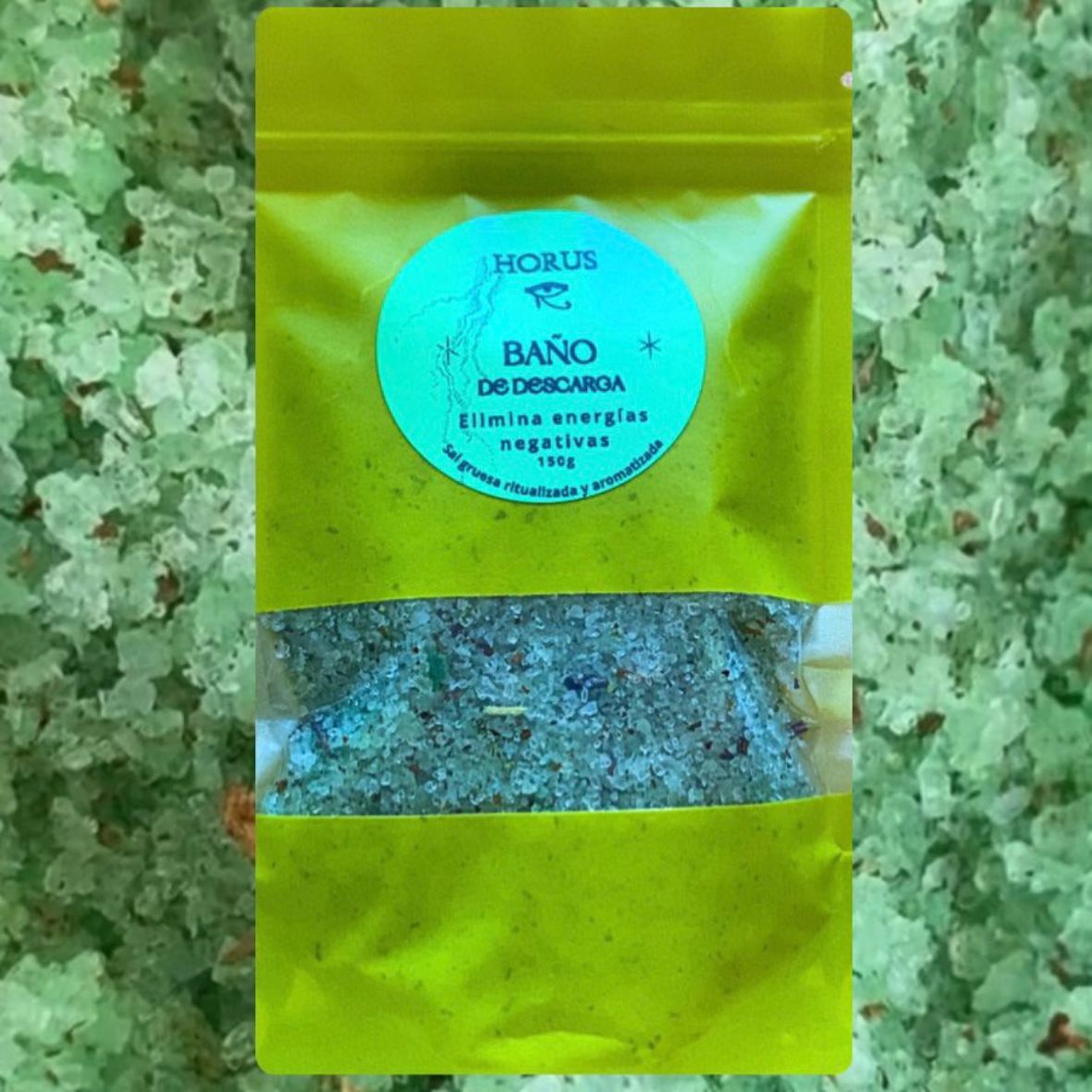 RITUAL BATH FOR DISCHARGE WITH COARSE SALT