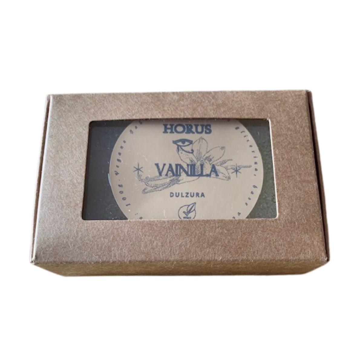 SABONETE ARTESANAL DE BAUNILHA 100g -VEGANO