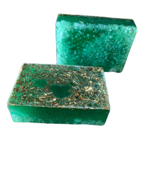 RUE SOAP WITH ARTISAN COARSE SALT 100g -VEGAN