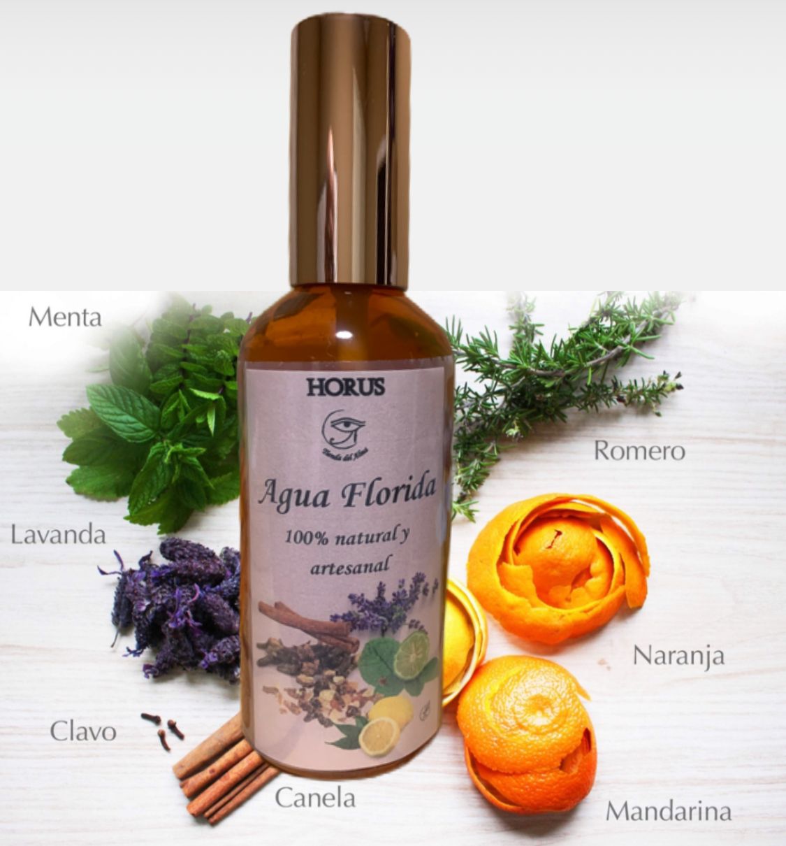 Florida De Luxe Water, 100% handcrafted and natural, 100ml