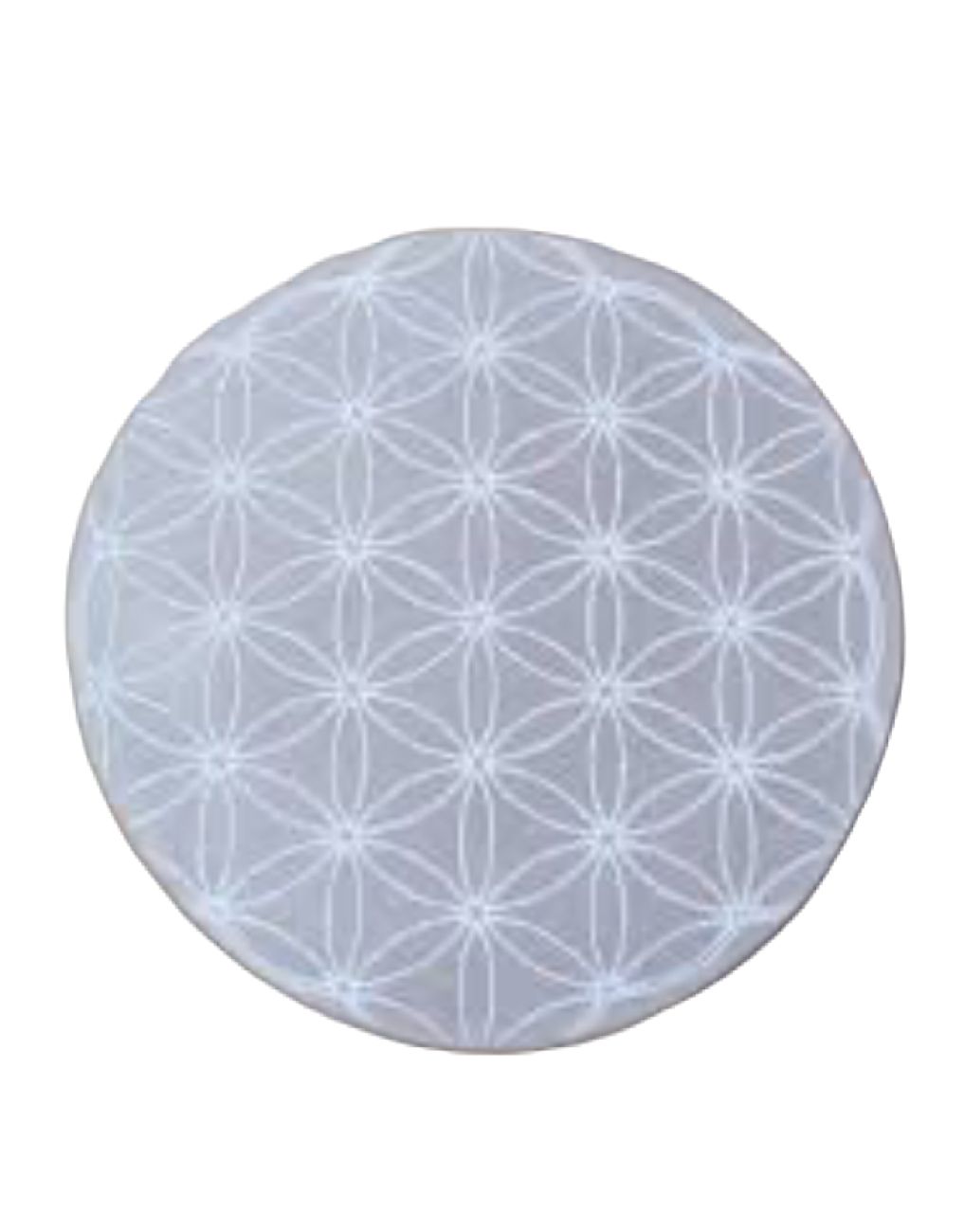 Placa Redonda de Selenita, Flor da Vida