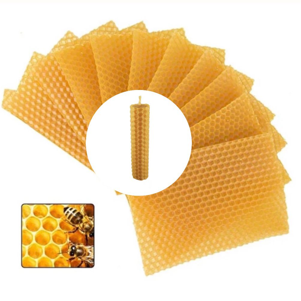 VELA DE FAVO DE MEL - 20 CM
