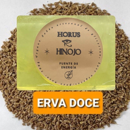 JABÓN  DE HINOJO ARTESANAL (ERVA DOCE) 100g- VEGANO