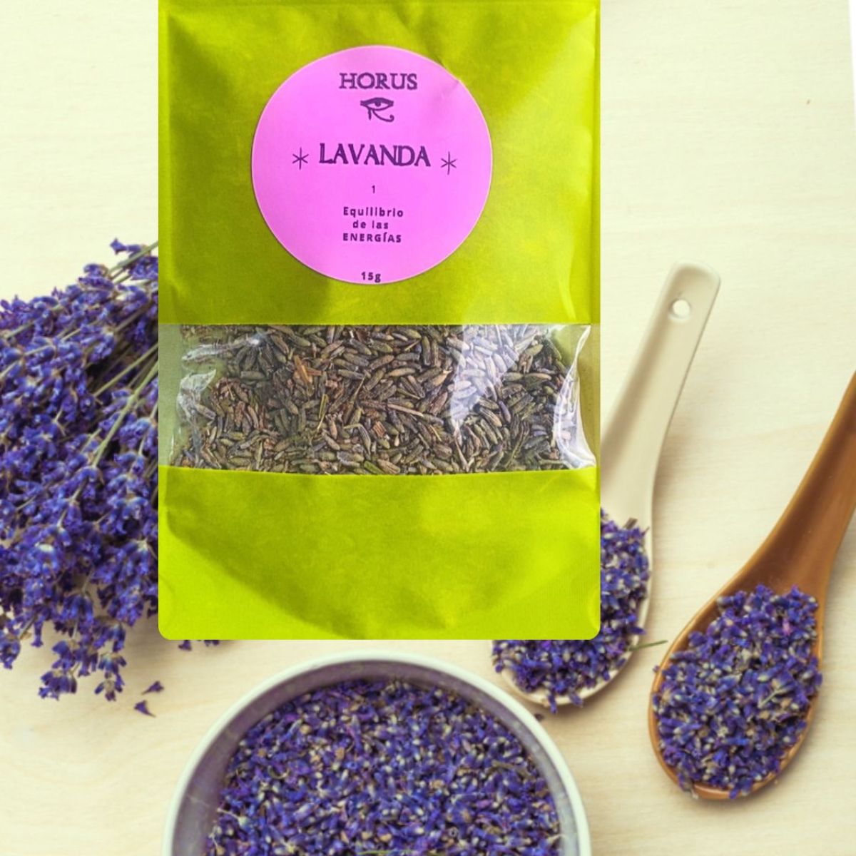 HIERBA Y BAÑO DE LAVANDA