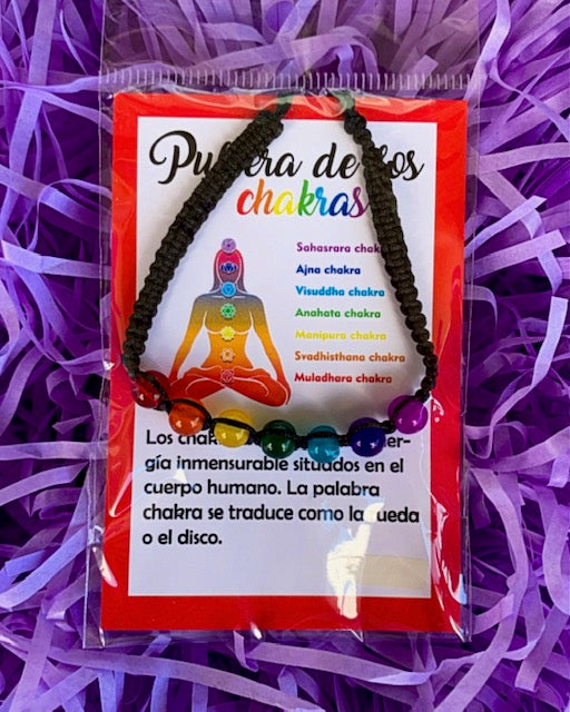 PULSERA DE LOS 7 CHAKRAS