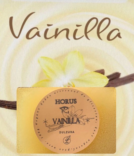 JABÓN DE VAINILLA ARTESANAL 100g -VEGANO