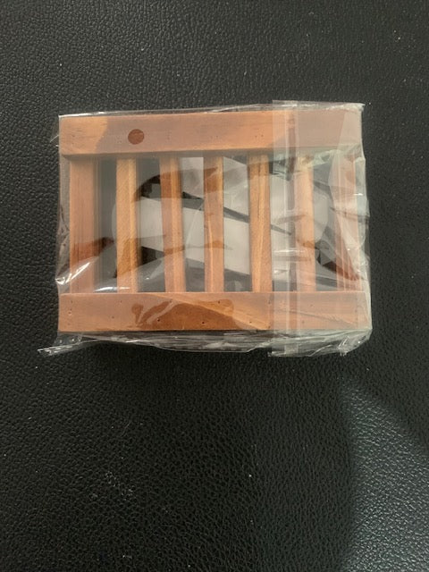 JABONERA DE MADERA NATURAL