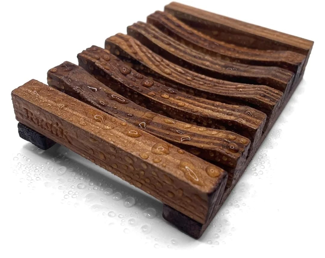 JABONERA DE MADERA NATURAL